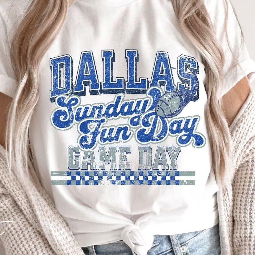 Dallas Sunday Fun Day Cowboys Football Fan T-Shirt